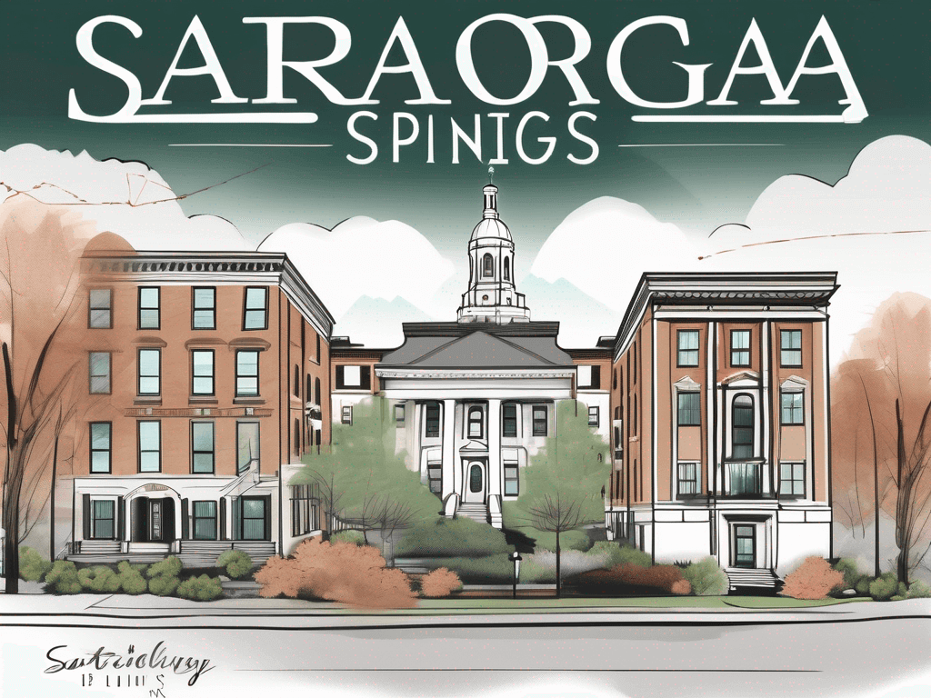 The saratoga springs landscape