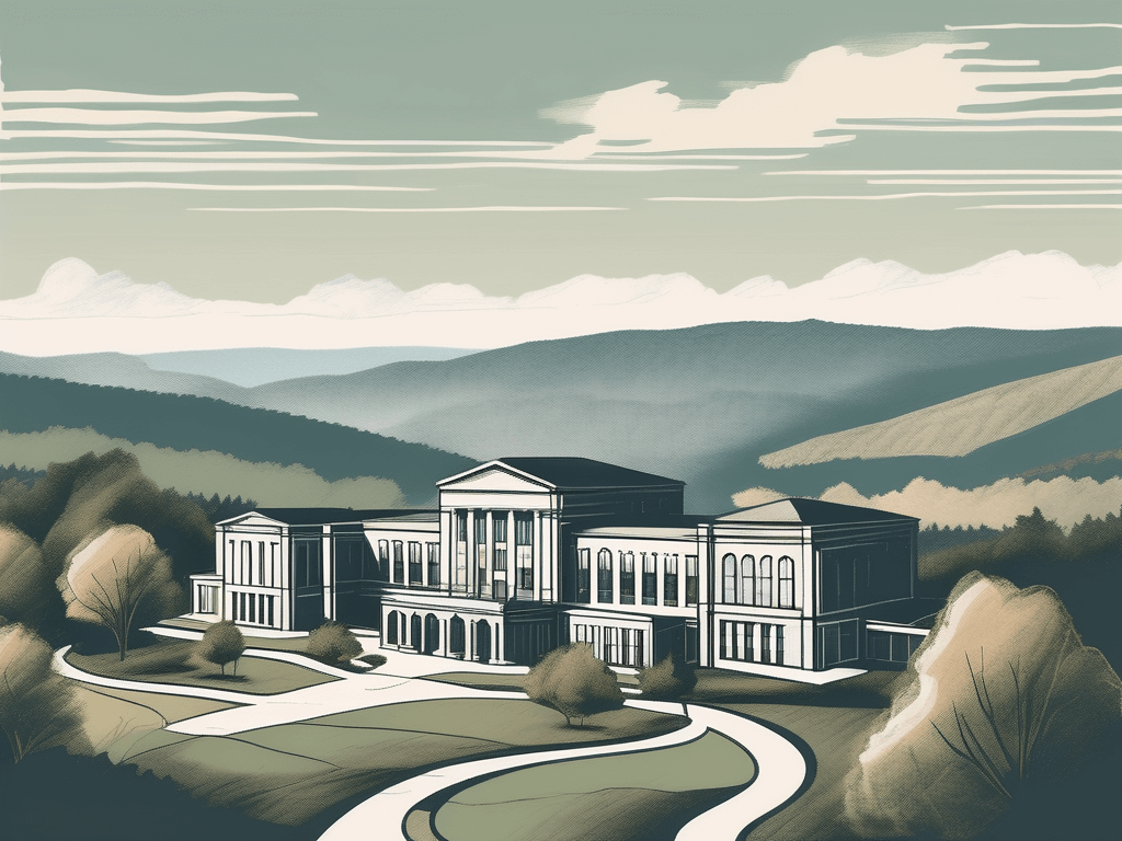 Several distinguished school buildings with architectural variety