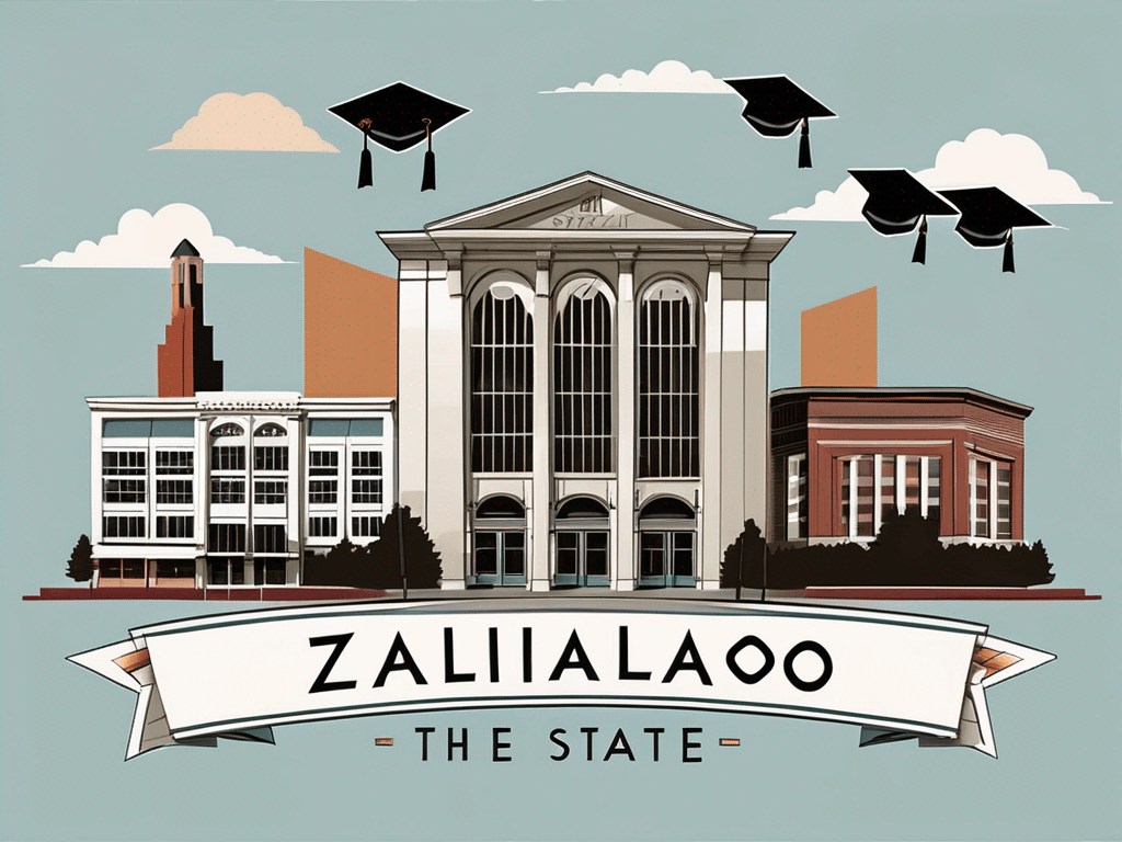 Various iconic buildings in kalamazoo