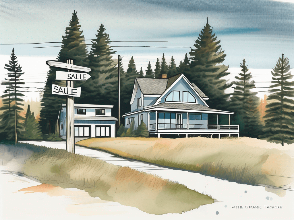 A scenic grand traverse county landscape