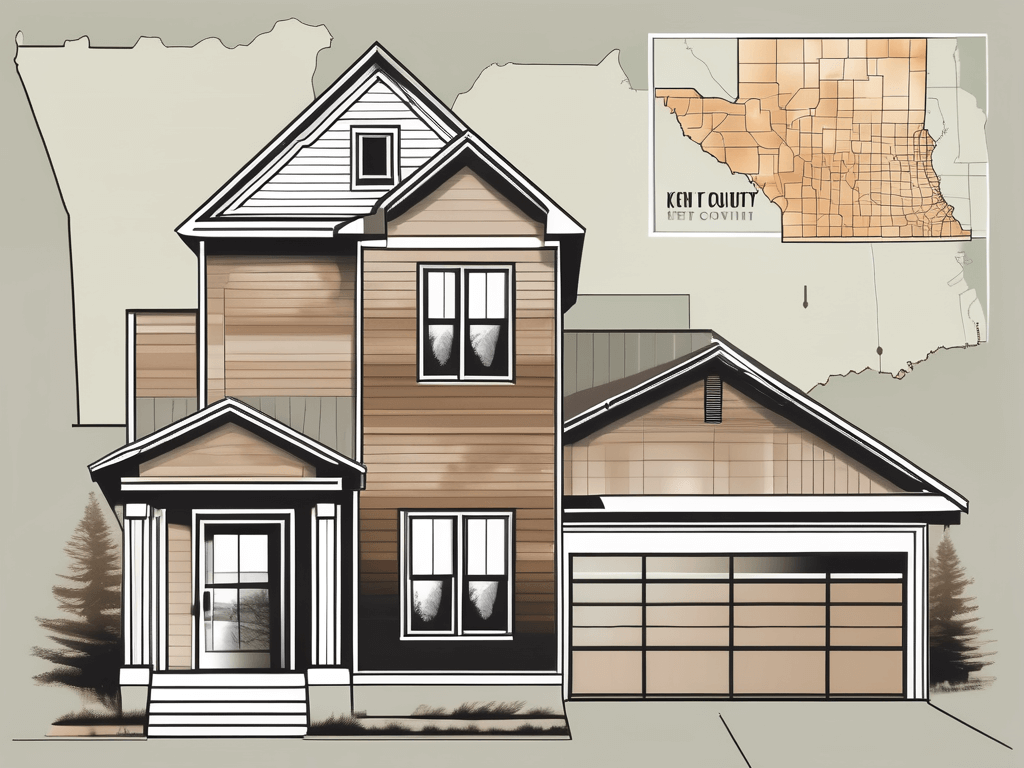 A map of kent county