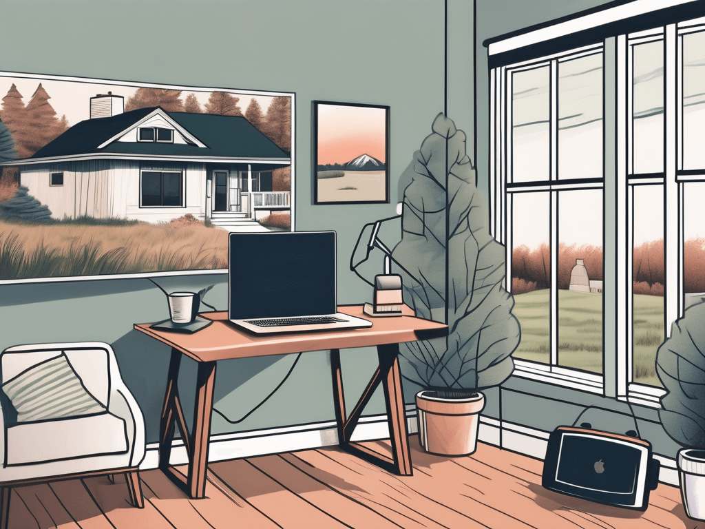 A cozy home with a 'sold' sign in the front yard